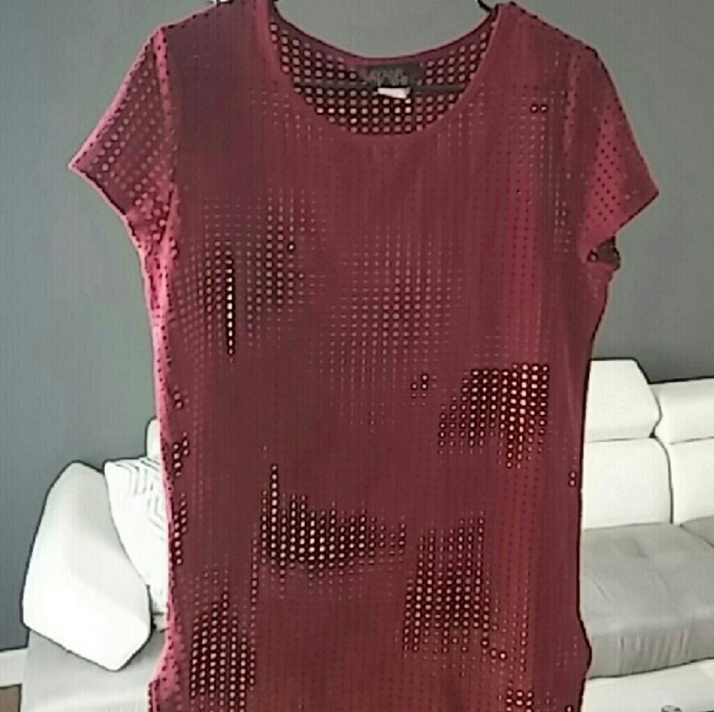 Long See-through top